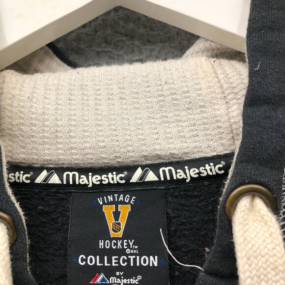 Chicago Black Hawks NHL Vintage Sweatshirt Hoodie Women's XL Embroidered Black - Picture 3 of 9